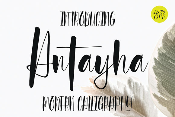 Antayha: A Sweet Handwritten Font for Web Design