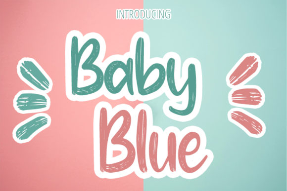 Baby Blue: A Versatile Script Handwritten Font for Web Design