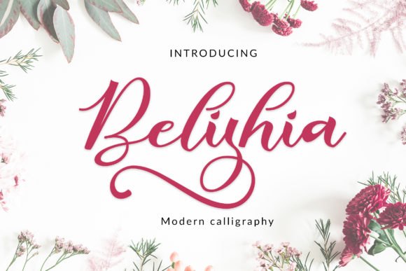 Belishia Font: Elevating Brand Identity with Script Elegance