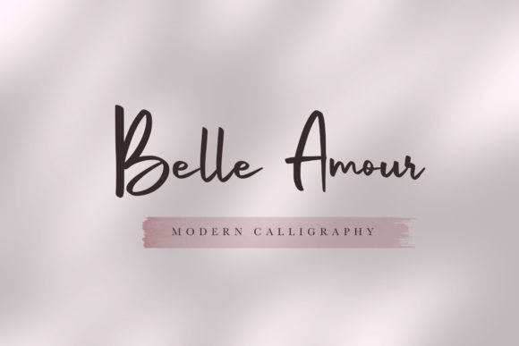 Belle Amour Font for Clear Campaign Visuals