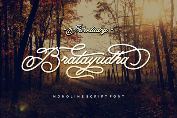 Bratayudha Typeface Review for Elegant Branding