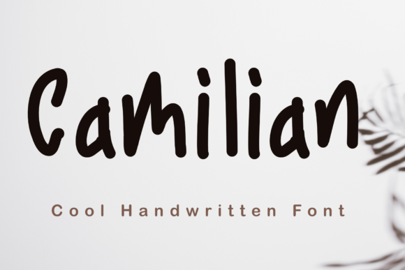 Camilian: A Natural Handwritten Font for Makers