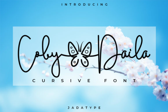 Coby Daila: A Sweet Script Font for Branding
