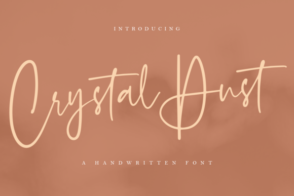 Crystal Dust: The Elegant Script Typeface for Marketers
