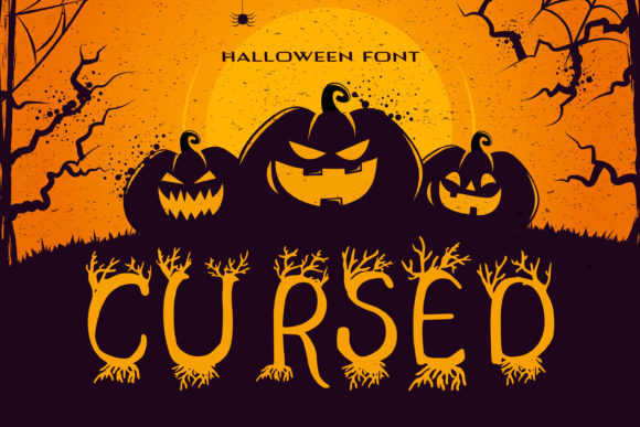 Cursed: A Spooky Handwritten Font for Makers