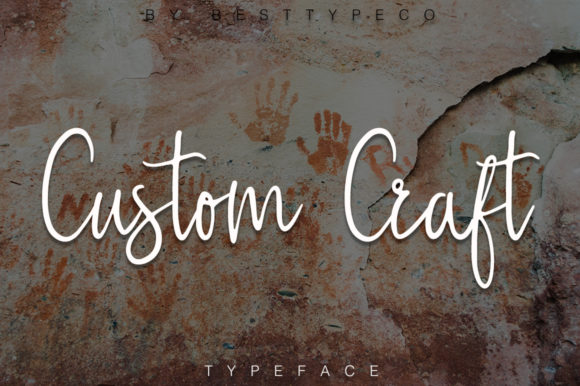 Custom Craft: A Handwritten Font for Makers