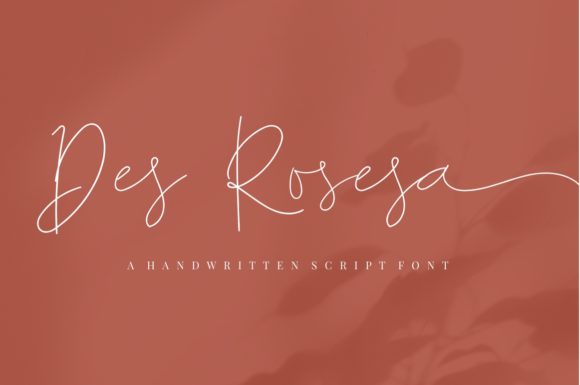 Des Rosesa: The Elegant Typeface for Small Business Branding