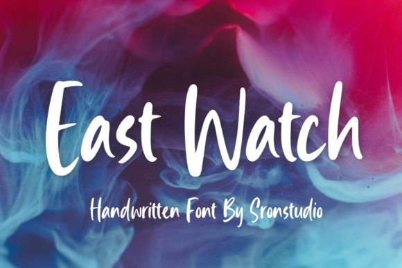 East Watch Font: The Bold Script for Modern Designers