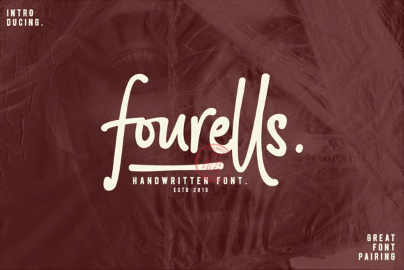 Fourells Font: Elegant Script for Branding