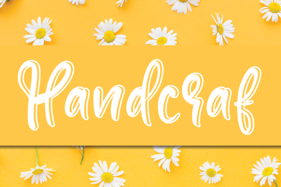 Handcraf Typeface for Modern Editorial Design