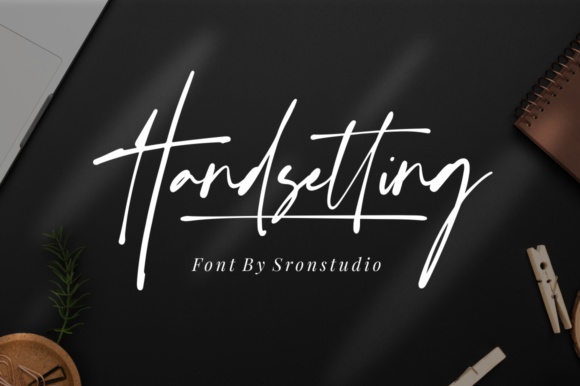 Handsetting: A Timeless Script Font for Editorial Design