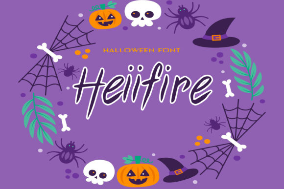 Heiifire: A Thin Script Font for Editorial Mood