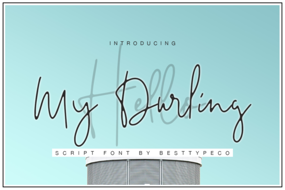 Hello My Darling: A Delicate Script Font for Branding