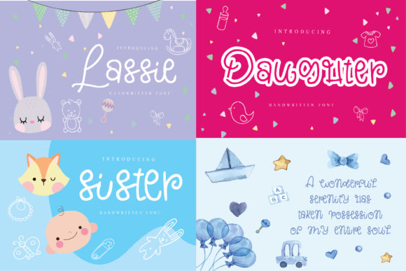 Lassie: A Playful Handwritten Font for Makers