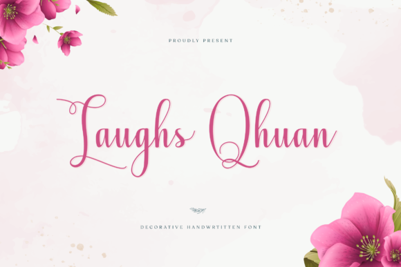 Laughs Qhuan: The Handwritten Font for Elegant Branding