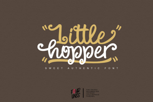 Little Hopper Font for Modern Web Design