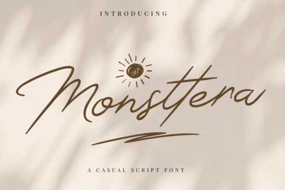 Monsttera: The Perfect Handwritten Font for Crafters