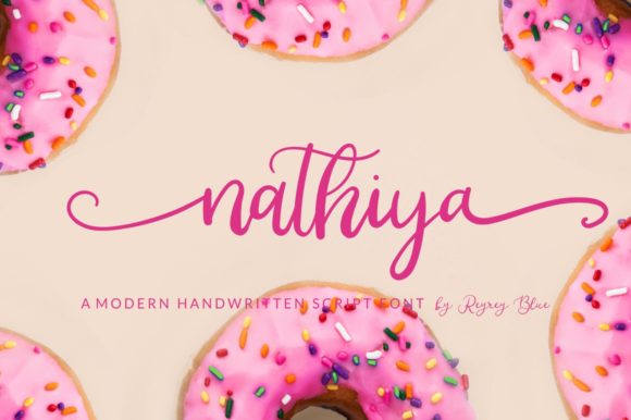 Nathiya Font Review: Elegant Script for Designers