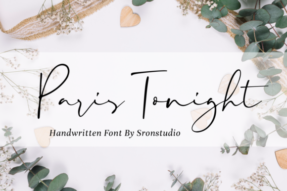 Paris Tonight: A Dreamy Script Handwritten Font for Editorial Design