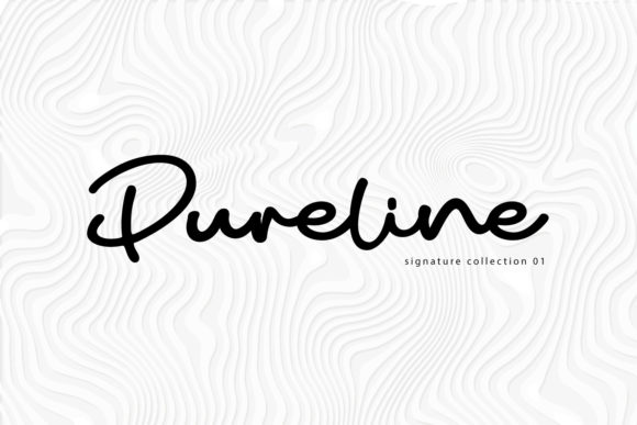 Pureline Font for Handmade Branding