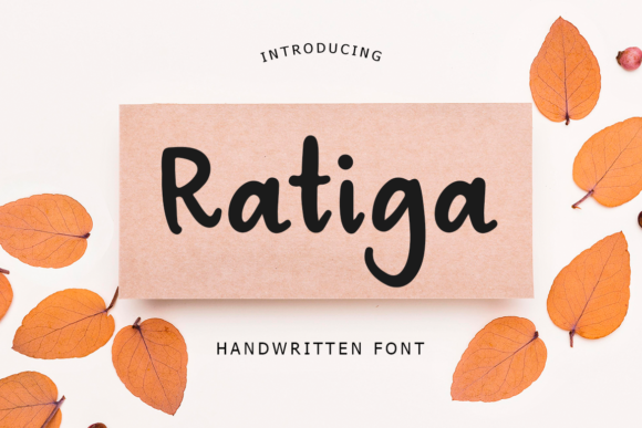 Ratiga: A Versatile Script Handwritten Font for Campaigns