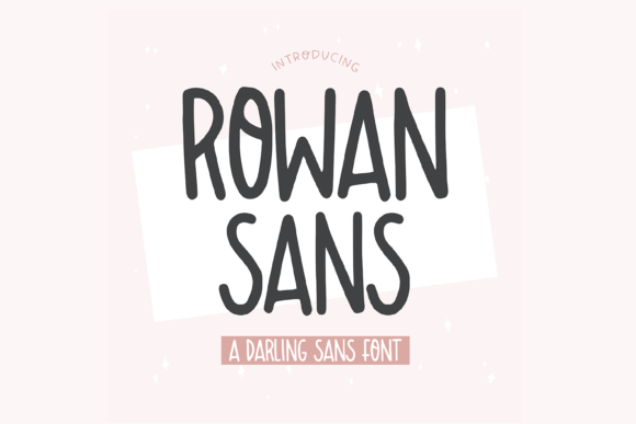 Rowan Sans Typeface for Handmade Brands