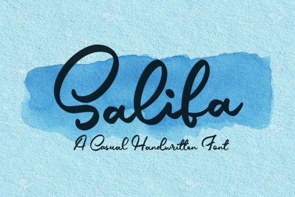 Salifa Font: The Perfect Handwritten Typeface for Crafters