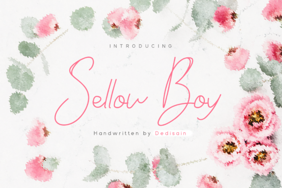 Sellow Boy Font for Digital Branding
