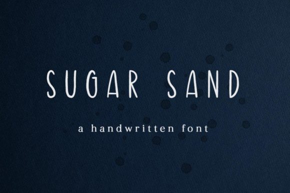 Sugar Sand Typeface for Editorial Design
