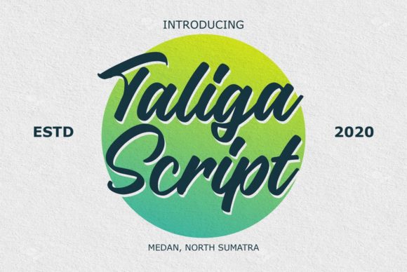 Taliga: An Elegant Script Handwritten Font for Web Design