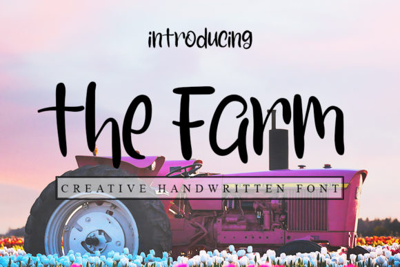 The Farm: A Handwritten Font for Authentic Branding