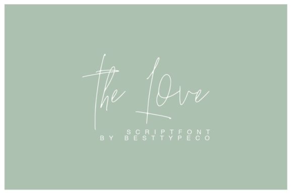 The Love Font: A Timeless Script for Handmade Brands