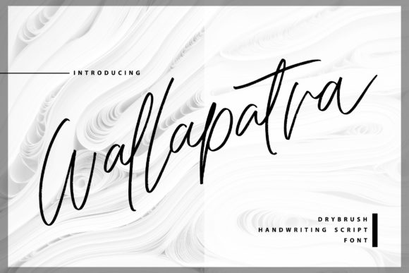 Wallapatra Typeface for Editorial Design