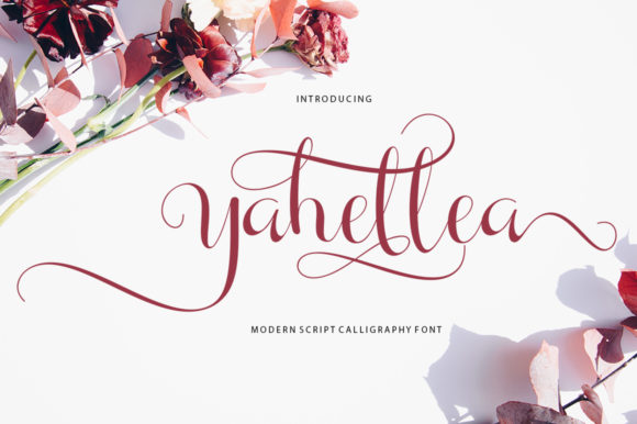 Yahellea: The Elegant Script Font for Brands